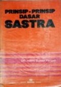 Prinsip-prinsip dasar sastra