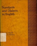 Standards and Dialects in English