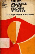 Applied Linguistics and the Teaching of English: A Collection of Papers