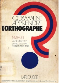 Comment Apprendre L'orthographe