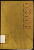 Modern Studies in English: Readings in Transformational Grammar
