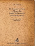 The Categories and Types of Present-day English-formation: a Synchronic=diachonic Approach