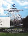 Standar sistem manajemen mutu iso 9001 : 2000