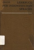 Lehrbuch der indonesischen sprache