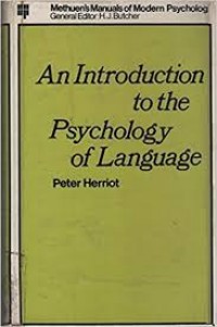 An Introduction to The Psychology of Languange