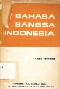Bahasa Bangsa Indonesia