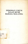 Pedoman umum ejaan rumi bahasa Malaysia