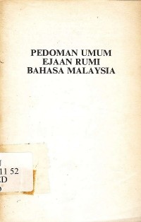 Pedoman umum ejaan rumi bahasa Malaysia