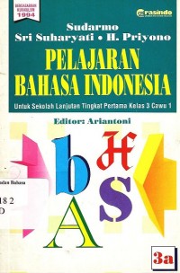 Pelajaran Bahasa Indonesia