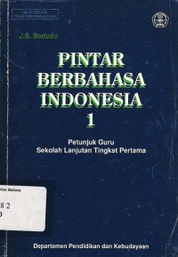 Pintar Berbahasa Indonesia 1