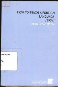 How to Teach a Foreign Language