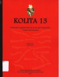 Kolita 13: Konferensi Linguistik Tahunan Atma Jaya Ketiga Belas