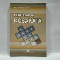 Pengajaran kosakata
