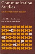 Communication studies an introductory reader