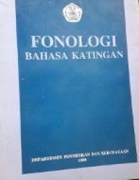 Fonologi bahasa katingan