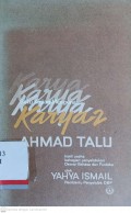 Satu Kajian Mengenai Karya2 Ahmad Talu
