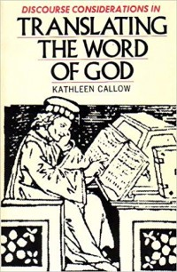 Discourse Considerations in Translating The Word of God