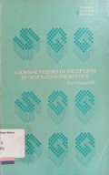 A Formal Theory of Exceptions in Generative Phonology