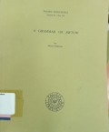 A grammar of awtuw