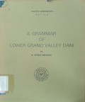 A grammar of lower grand valley Dani
