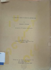 A linguistic study of causative constructions