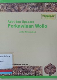 Adat dan upacara perkawinan wolio
