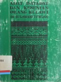 Adat istiadat dan kesenian orang Kulawi di Sulawesi Tengah
