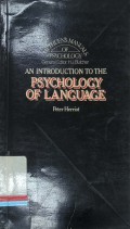 An  introduction to the psychology of language