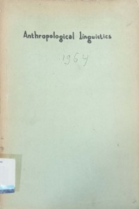 Antropological Linguistics Vol.6 No.4 1964