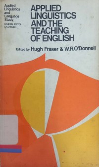 Applied lnguistics and the teaching of english