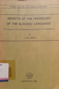 Aspects of the phonology of the Slavonic languages: The vowel y and the consonantal correlation f palatalization