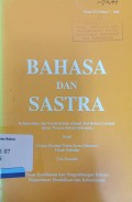 Bahasa dan Sastra Tahun XVI Nomor 7 Tahun 1998
