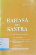 Bahasa dan Sastra tahun XV nomor 4 1997