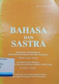 Bahasa dan sastra tahun XV nomor 5 1997