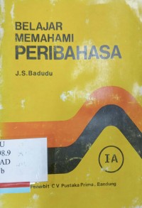 Belajar memahami peribahasa ( jilid 1A untuk kelas IV sd semester I )