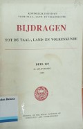 Bijdragen; Tot De Taal-, Land- En Volkenkunde , Deel 149, 1993