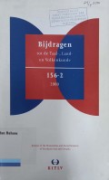 Bijdragen: tot de Taal, Land, en Volkenkunde  156.2; 2000: Jurnal of the Humanities and Social Sciences of Southeast Asia and Oceania
