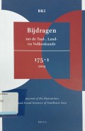 Bijdragen tot de Taal-, Land-en Volkenkunde Journal of the Humanities and Social Sciences of Southeast Asia Volume 175 (2019)