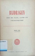 Bijdragen tot de Taal-, Land-en Volkenkunde:  deel 134 (1978)