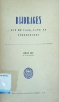 Bijdragen tot de Taal-, Land-en Volkenkunde Deel 129 4e aflevering