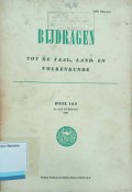 Bijdragen tot de Taal-, Land-en Volkenkunde Deel 143 4e aflevering
