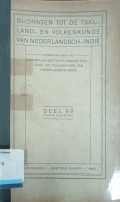 Bijdragen tot de Taal-, Land-en Volkenkunde van Nederlandsch-Indie Deel 99 Vierde Aflevering