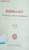 Bijdragen tot de taal-, land-, en volkenkunde deel 150 3e aflevering 1994