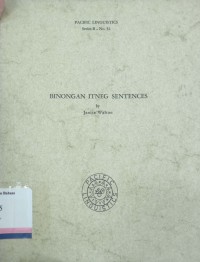 Binongan itneg sentences