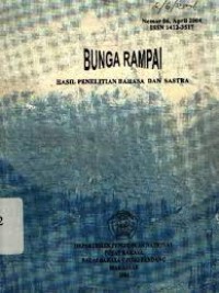 Bunga Rampai: Hasil Penelitian Bahasa dan Sastra, 2004