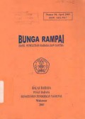 Bunga Rampai: Hasil Penelitian Bahasa dan Sastra Nomor 04, April 2003