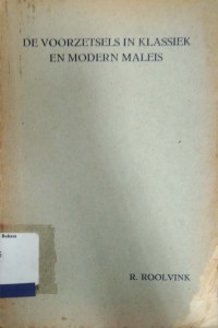 De Voorzetsels in klassiek en modern maleis