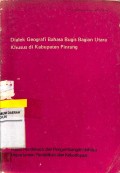 Dialek Geografi Bahasa Bugis Bagian Utara Khusus di Kabupaten Pinrang