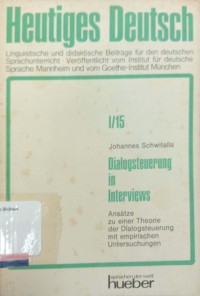 Dialogsteurung in Interviews