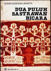 Dua puluh sastrawan bicara